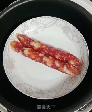 腊肠炒西葫芦步骤1
