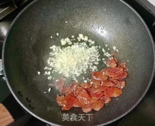 腊肠炒西葫芦步骤6