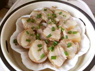 毛芋蒸腊肉步骤7