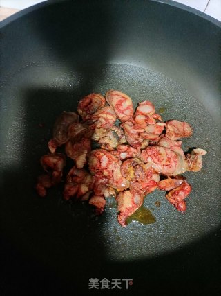 儿菜炒腊肠步骤2