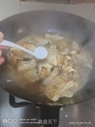 五花肉烧豆腐步骤7
