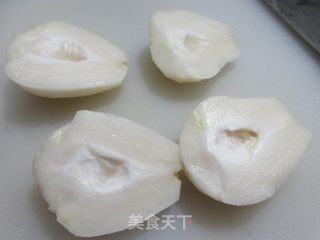 榨菜丝香干炒白佛手瓜步骤3