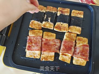 培根豆腐步骤9