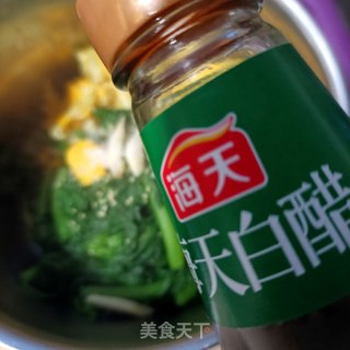 茼蒿拌煎蛋步骤12