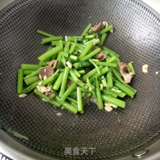蒿子杆炒护心肉步骤9