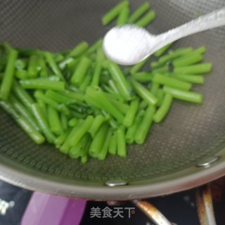 蒿子杆炒护心肉步骤7