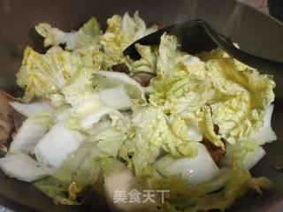 五花肉烧白菜豆腐步骤3