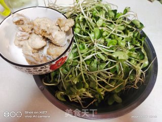 油堆炒黑豆芽步骤1