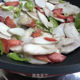 山药片炒木耳步骤7 山药片炒木耳步骤7
