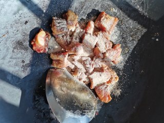 粉蒸排骨芋头步骤4 粉蒸排骨芋头步骤4