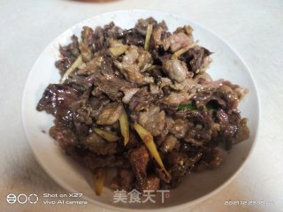 娃娃菜梗炒牛肉步骤3 娃娃菜梗炒牛肉步骤3