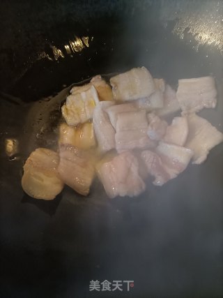 香菇白玉菇炒肉片步骤7
