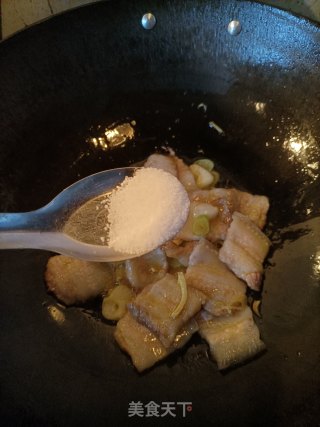 香菇白玉菇炒肉片步骤9