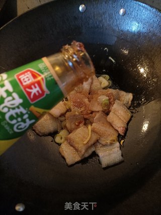 香菇白玉菇炒肉片步骤11