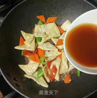 杂蔬炒豆腐步骤10