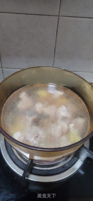 护心肉炖白萝卜步骤6