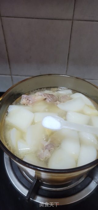 护心肉炖白萝卜步骤9