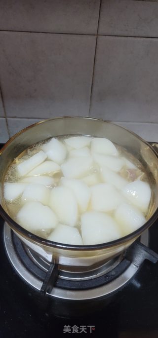 护心肉炖白萝卜步骤8