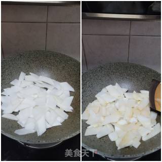 肉片油豆腐烧白萝卜步骤7