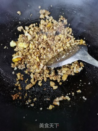 肉末焖南瓜步骤7
