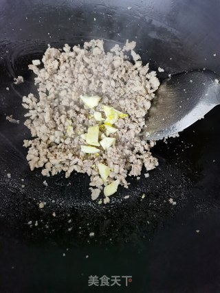 肉末焖南瓜步骤6