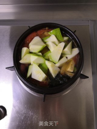番茄豆腐锅步骤11