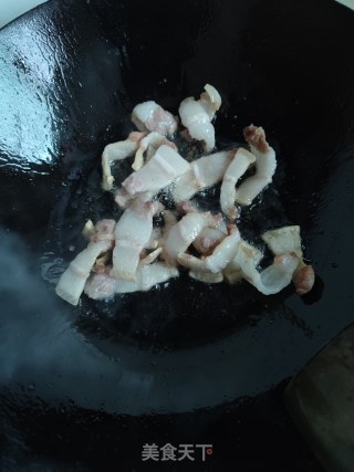 大葱炒羊肉步骤3