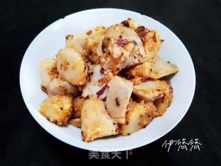 炒芋头步骤4
