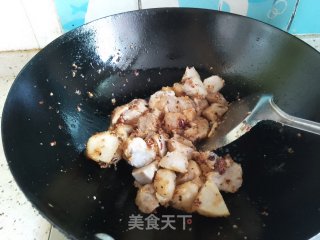 炒芋头步骤3