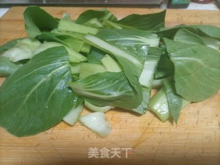 素炒上海青步骤1