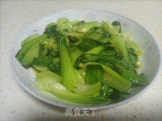 素炒上海青步骤9