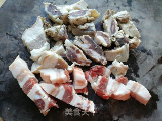 咸肉烧冬笋步骤4