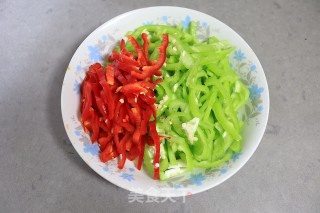 辣椒炒鸡杂步骤4 辣椒炒鸡杂步骤4