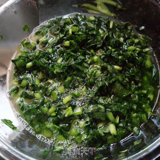 萝卜缨炒豆干步骤2