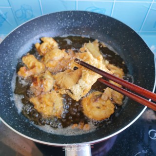 香炸鲜梭鱼步骤5