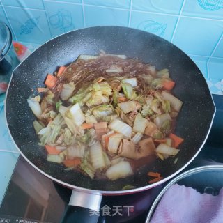 卤肉白菜炖粉条步骤6 卤肉白菜炖粉条步骤6