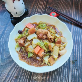 卤肉白菜炖粉条步骤8 卤肉白菜炖粉条步骤8