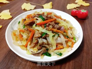 包菜肉丝炒粉条步骤10