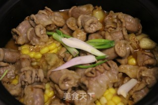 酱焖粉肠步骤4