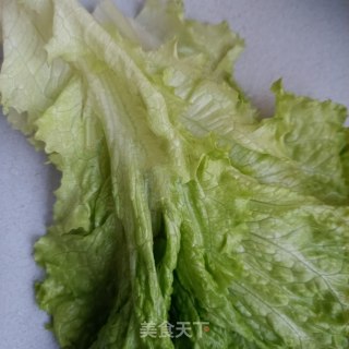 生菜拌猪肉卷步骤1