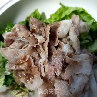 生菜拌猪肉卷步骤8