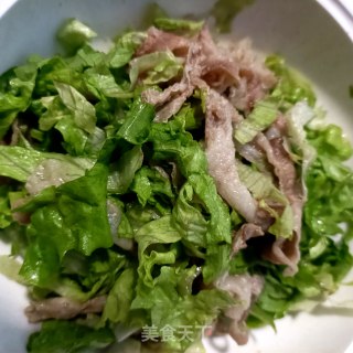 生菜拌猪肉卷步骤9