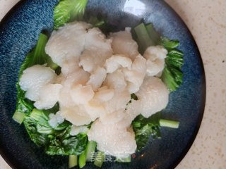 酸辣荠菜鱼片步骤6