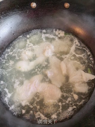 酸辣荠菜鱼片步骤5