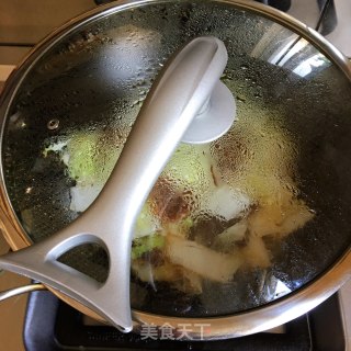 腊肠炒白菜步骤5