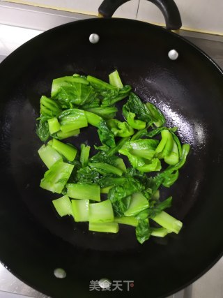 烩芥菜步骤6