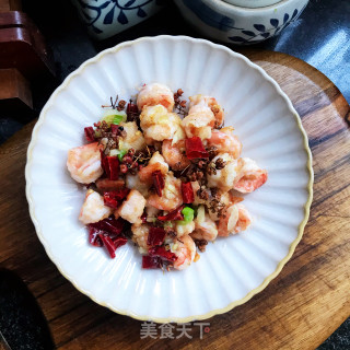 麻香虾仁步骤10