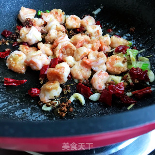 麻香虾仁步骤9
