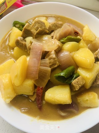 咖喱牛肉炖土豆步骤7 咖喱牛肉炖土豆步骤7