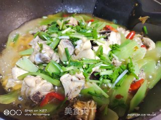 鸡肉烧莴苣步骤8 鸡肉烧莴苣步骤8